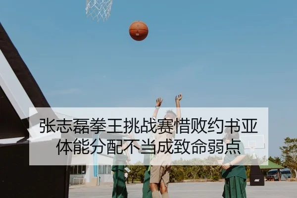 张志磊拳王挑战赛惜败约书亚 体能分配不当成致命弱点